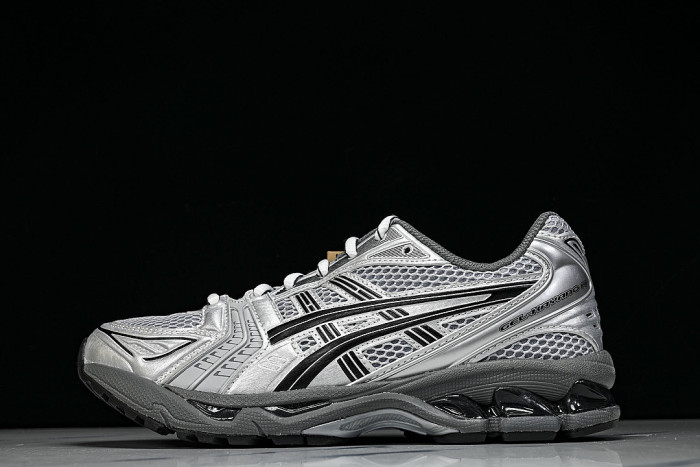 1203A706-020 GEL KAYANO 14 SPORTY AND CASUAL BREATHABLE RUNNING SHOES GREY/DARK GRAY