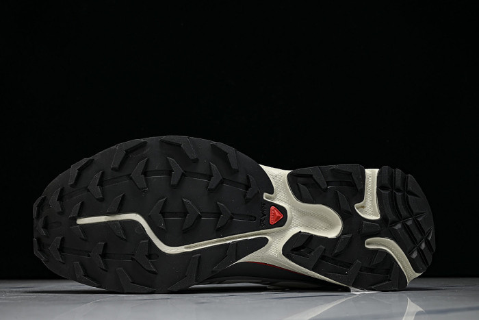 478644-28 XT-6 OUTDOOR TRAIL RUNNING SHOES WHITE/GREY/BLACK/RED
