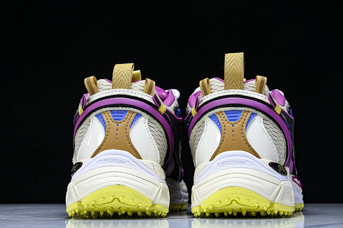 HIGH-TOP THICK-SOLED CASUAL SPORTS SHOES WHITE/PURPLE/BLUE/BLACK