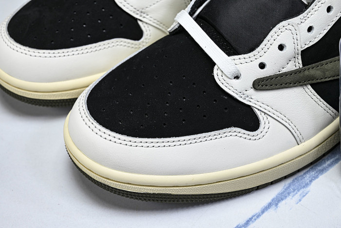 DZ4137-106 TRAVIS SCOTT X AIR JORDAN 1 LOW OG AJ1 ARMY GREEN/BLACK/WHITE