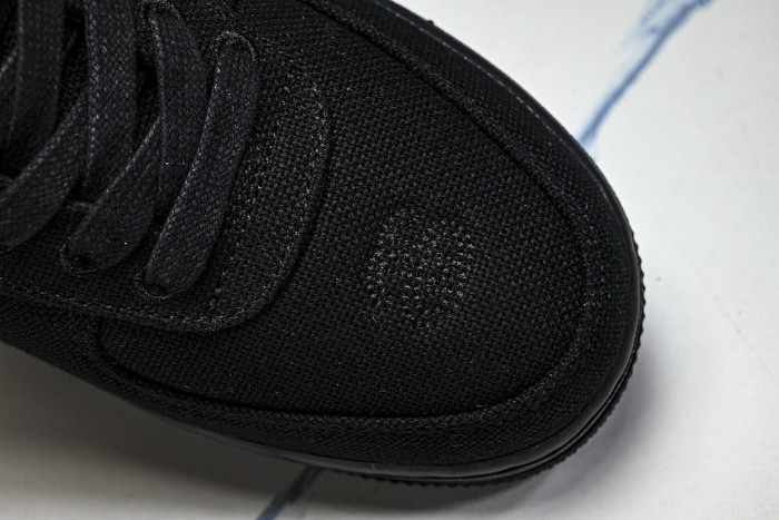 CZ9084-001 AIR FORCE 1 07 LOW CASUAL SNEAKERS BLACK/BLACK/BLACK