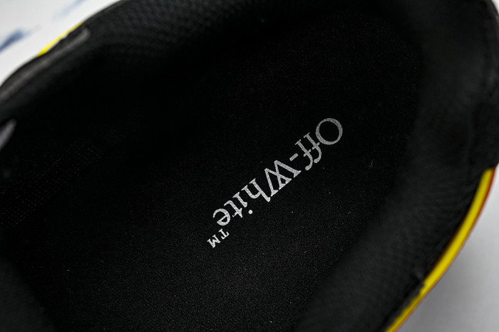 HIGH-TOP THICK-SOLED CASUAL SPORTS SHOES BLACK/WHITE/RED/ORANGE/YELLOW