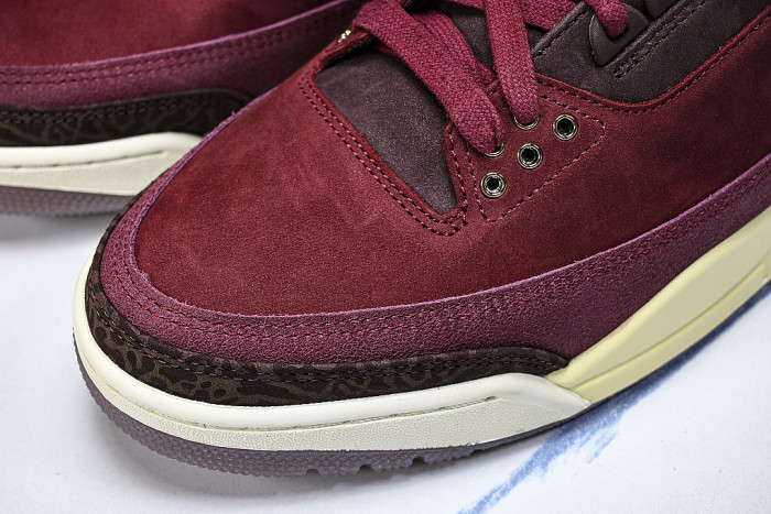 IO7744-600 JORDAN 3 RETRO PRM TEAM RED/METALLIC GOLD/BURGUNDY CRUSH/COCONUT MILK/MAUVE/GYM RED