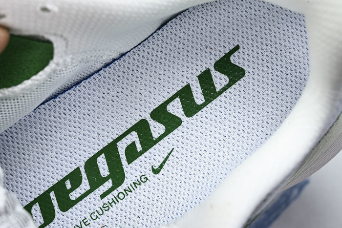 IB1881-100 AIR ZOOM PEGASUS 42 WHITE/MALACHITE/BARELY GREEN/METALLIC SILVER