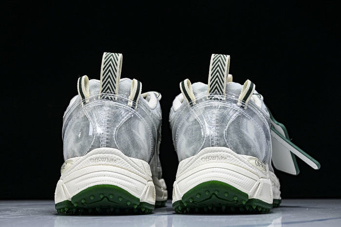 HIGH-TOP THICK-SOLED CASUAL SPORTS SHOES BLUE/WHITE/GREEN