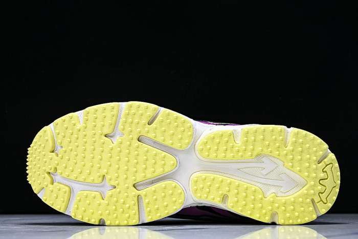 HIGH-TOP THICK-SOLED CASUAL SPORTS SHOES WHITE/PURPLE/BLUE/BLACK