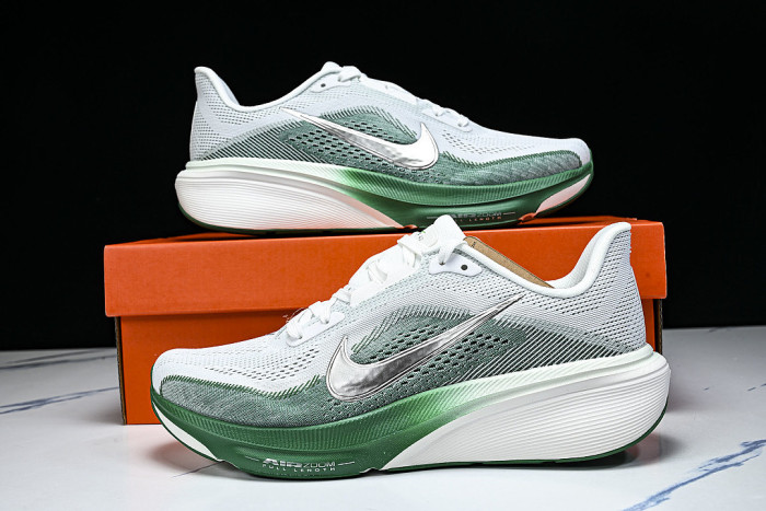 IB1881-100 AIR ZOOM PEGASUS 42 WHITE/MALACHITE/BARELY GREEN/METALLIC SILVER
