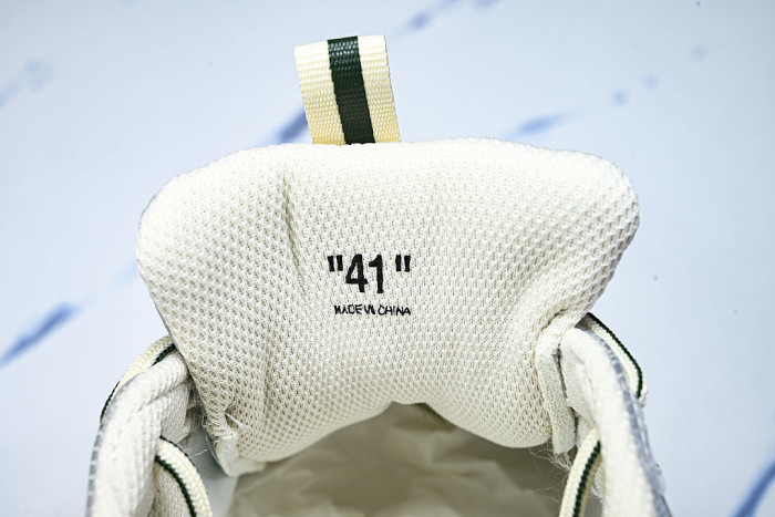 HIGH-TOP THICK-SOLED CASUAL SPORTS SHOES BLUE/WHITE/GREEN