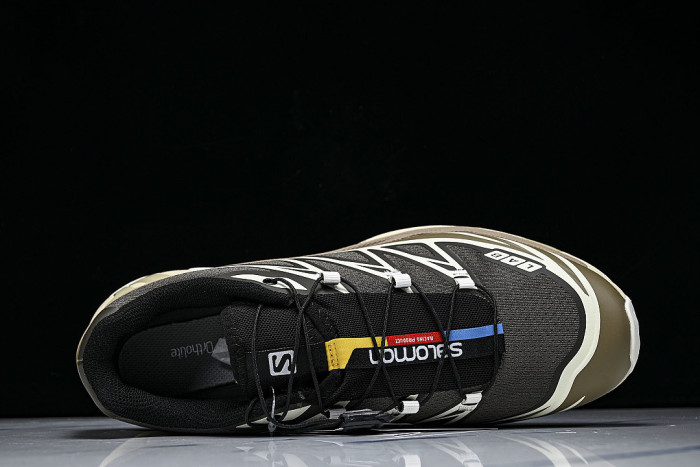 473058-28 XT-6 OUTDOOR TRAIL RUNNING SHOES BROWN/BLACK/WHITE