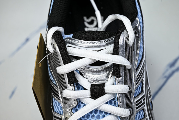 1203A537-400 GEL KAYANO 14 SPORTY AND CASUAL BREATHABLE RUNNING SHOES SKY BLUE/LIGHT BLUE