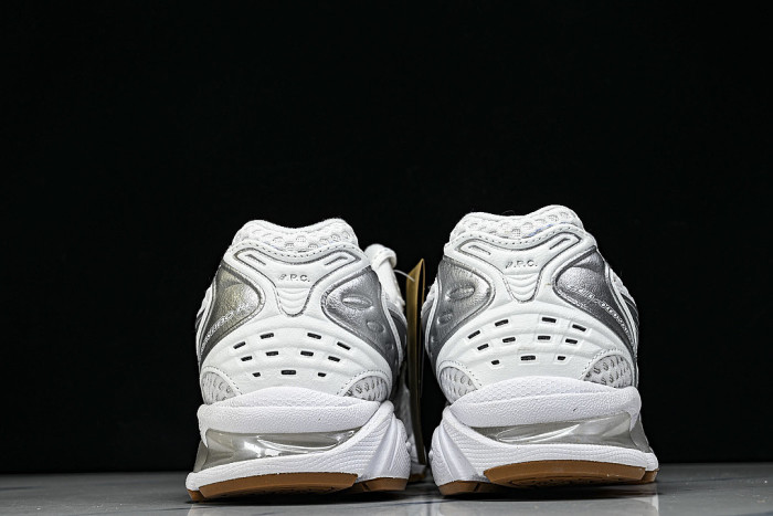 1203A727-100 GEL KAYANO 14 SPORTY AND CASUAL BREATHABLE RUNNING SHOES SILVER/WHITE