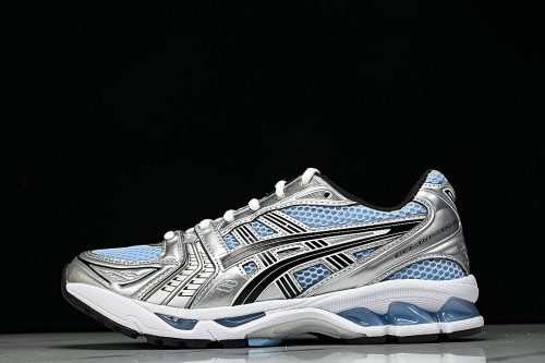 1203A537-400 GEL KAYANO 14 SPORTY AND CASUAL BREATHABLE RUNNING SHOES SKY BLUE/LIGHT BLUE