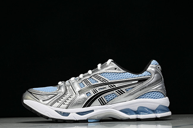 1203A537-400 GEL KAYANO 14 SPORTY AND CASUAL BREATHABLE RUNNING SHOES SKY BLUE/LIGHT BLUE