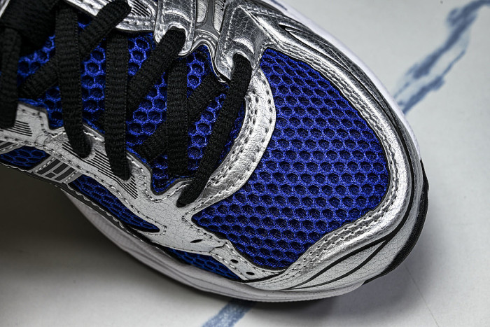 1201A019-401 GEL KAYANO 14 SPORTY AND CASUAL BREATHABLE RUNNING SHOES KLEIN BLUE/BLUE