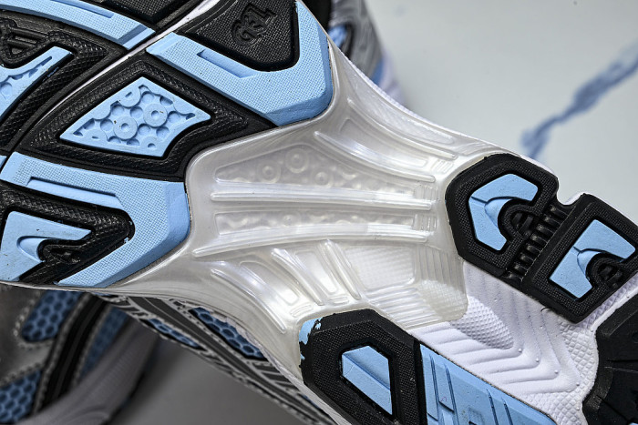 1203A537-400 GEL KAYANO 14 SPORTY AND CASUAL BREATHABLE RUNNING SHOES SKY BLUE/LIGHT BLUE