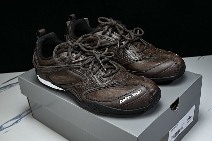 WSTVL2010 BALENCIAGA RADAR SNEAKER CASUAL LIFE SHOES COFFEE/CHOCOLATE