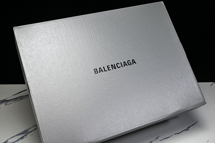 W05G9-1000 BALENCIAGA HIGH TOP MEN'S AND WOMEN'S CASUAL AND SIMPLE SPORTS SHOES BLACK/INKINESS