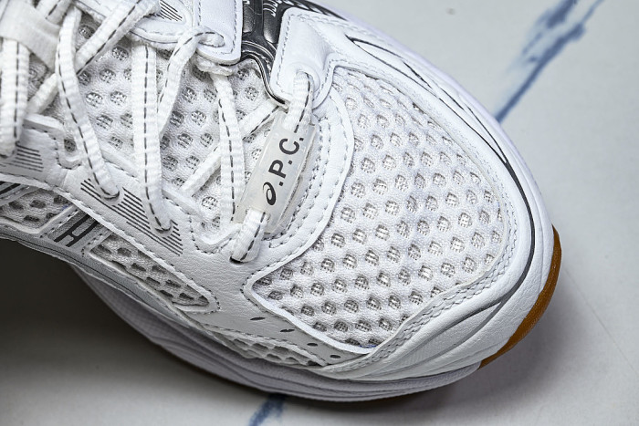 1203A727-100 GEL KAYANO 14 SPORTY AND CASUAL BREATHABLE RUNNING SHOES SILVER/WHITE
