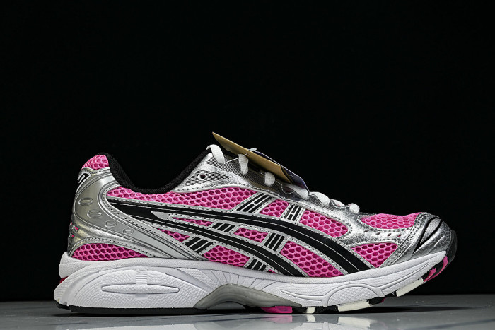 1201A019-700 GEL KAYANO 14 SPORTY AND CASUAL BREATHABLE RUNNING SHOES DARK PINK/PINK