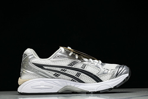 1203A537-110 GEL KAYANO 14 SPORTY AND CASUAL BREATHABLE RUNNING SHOES SILVER/ARGENT