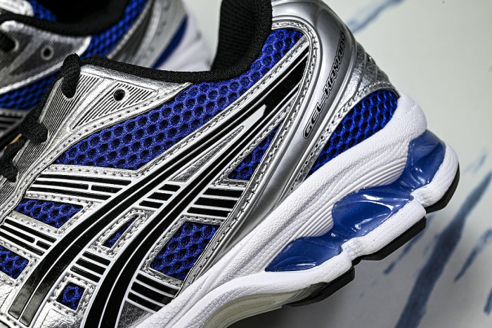 1201A019-401 GEL KAYANO 14 SPORTY AND CASUAL BREATHABLE RUNNING SHOES KLEIN BLUE/BLUE