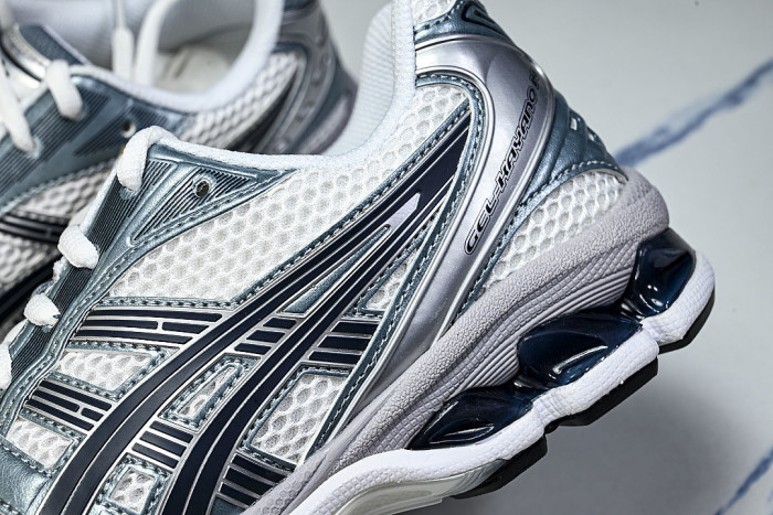 1203A537-106 GEL KAYANO 14 SPORTY AND CASUAL BREATHABLE RUNNING SHOES DARK GREEN/GREEN