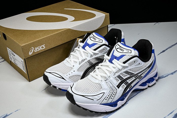 1201A019-101 GEL-KAYANO 14 WHITE/TUNA BLUE