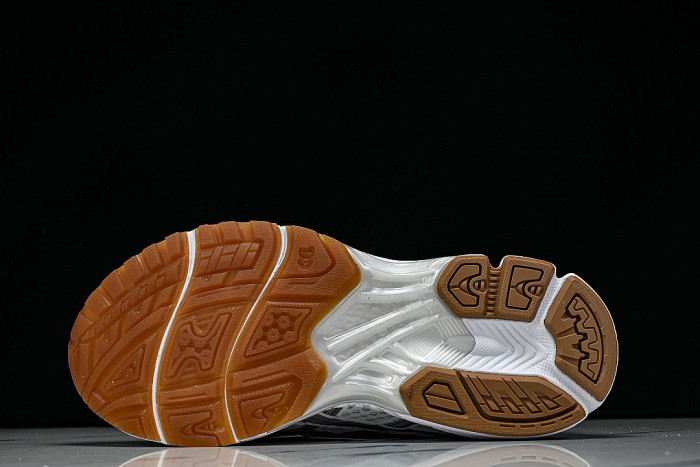 1203A727-100 GEL KAYANO 14 SPORTY AND CASUAL BREATHABLE RUNNING SHOES SILVER/WHITE