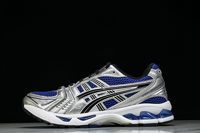 1201A019-401 GEL KAYANO 14 SPORTY AND CASUAL BREATHABLE RUNNING SHOES KLEIN BLUE/BLUE