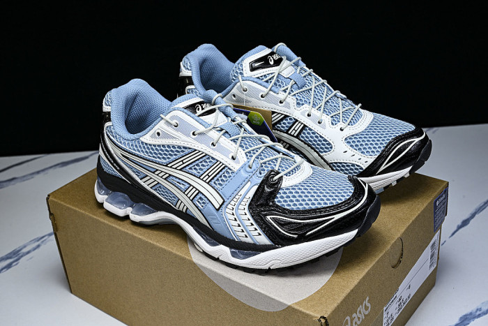 1203A549-400 GEL KAYANO 14 SPORTY AND CASUAL BREATHABLE RUNNING SHOES SKY BLUE/LIGHT BLUE