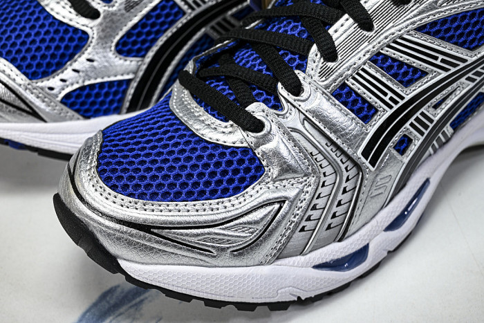 1201A019-401 GEL KAYANO 14 SPORTY AND CASUAL BREATHABLE RUNNING SHOES KLEIN BLUE/BLUE
