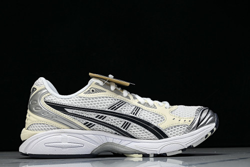 1202A056-109 GEL KAYANO 14 SPORTY AND CASUAL BREATHABLE RUNNING SHOES BEIGE/OFF WHITE