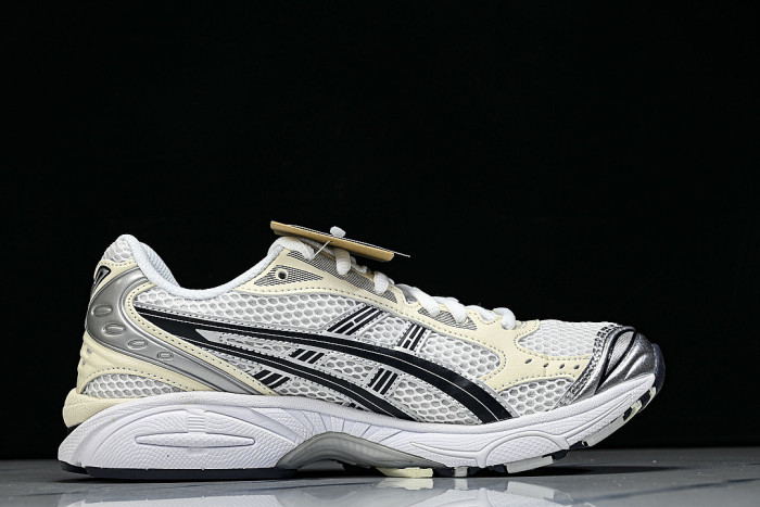 1202A056-109 GEL KAYANO 14 SPORTY AND CASUAL BREATHABLE RUNNING SHOES BEIGE/OFF WHITE