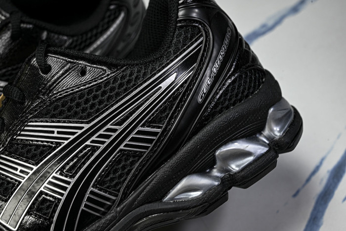 1201A019-006 GEL KAYANO 14 SPORTY AND CASUAL BREATHABLE RUNNING SHOES BLACK/INKINESS