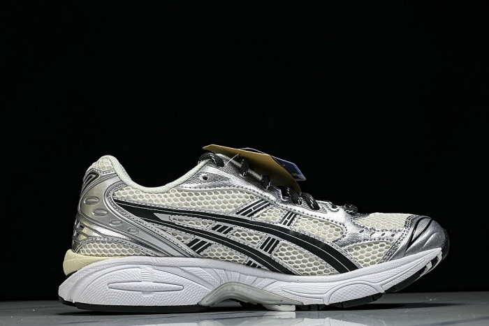 1203A566-100 GEL KAYANO 14 SPORTY AND CASUAL BREATHABLE RUNNING SHOES BEIGE/OFF WHITE