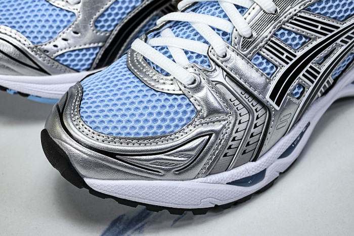 1203A537-400 GEL KAYANO 14 SPORTY AND CASUAL BREATHABLE RUNNING SHOES SKY BLUE/LIGHT BLUE