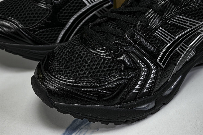 1201A019-006 GEL KAYANO 14 SPORTY AND CASUAL BREATHABLE RUNNING SHOES BLACK/INKINESS