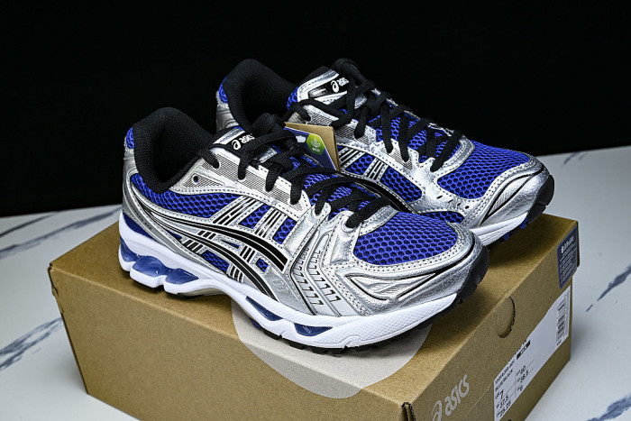 1201A019-401 GEL KAYANO 14 SPORTY AND CASUAL BREATHABLE RUNNING SHOES KLEIN BLUE/BLUE