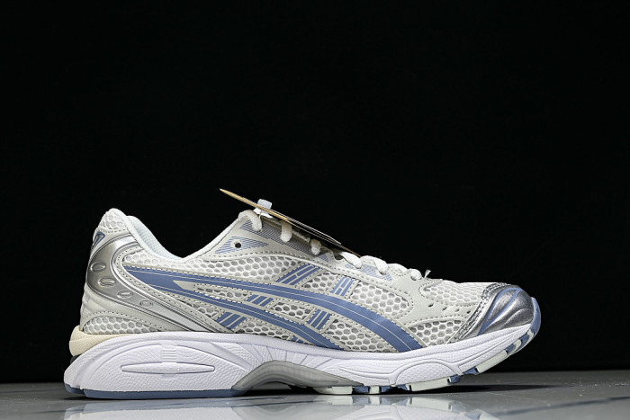 1203A537-115 GEL KAYANO 14 SPORTY AND CASUAL BREATHABLE RUNNING SHOES FOG BLUE/BLUE