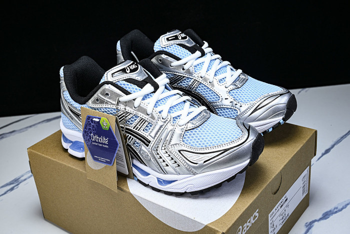 1203A537-400 GEL KAYANO 14 ARCTIC SKY/PURE SILVER