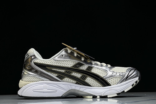 1201A019-108 GEL KAYANO 14 SPORTY AND CASUAL BREATHABLE RUNNING SHOES BEIGE/OFF WHITE