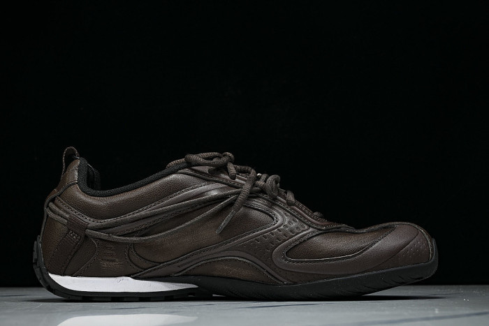 WSTVL2010 BALENCIAGA RADAR SNEAKER CASUAL LIFE SHOES COFFEE/CHOCOLATE