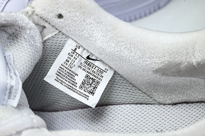 IR8637-100 AIR FORCE 1 LOW 07 CASUAL SNEAKERS WHITE/WOLF GREY/METALLIC SILVER/WHITE