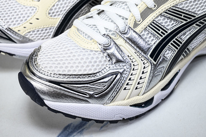 1202A056-109 GEL KAYANO 14 SPORTY AND CASUAL BREATHABLE RUNNING SHOES BEIGE/OFF WHITE