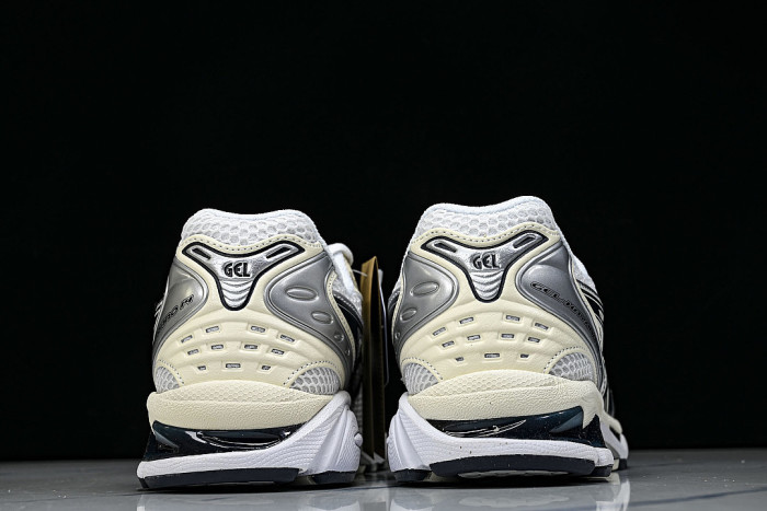 1202A056-109 GEL KAYANO 14 SPORTY AND CASUAL BREATHABLE RUNNING SHOES BEIGE/OFF WHITE