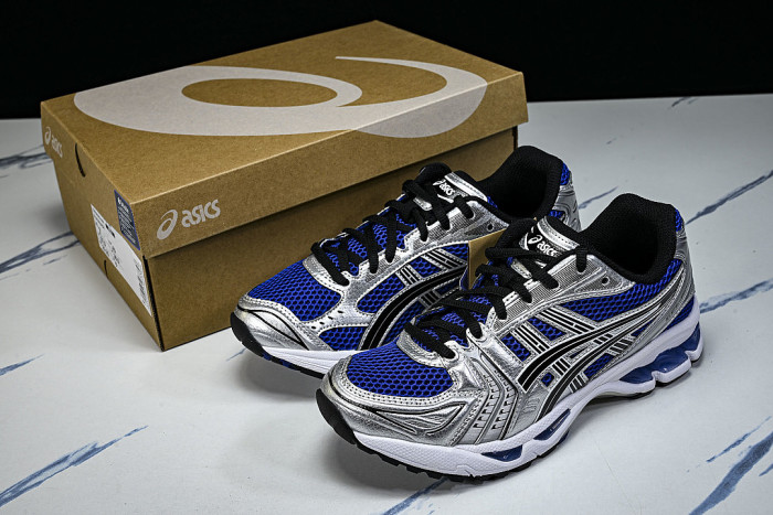 1201A019-401 GEL KAYANO 14 SPORTY AND CASUAL BREATHABLE RUNNING SHOES KLEIN BLUE/BLUE