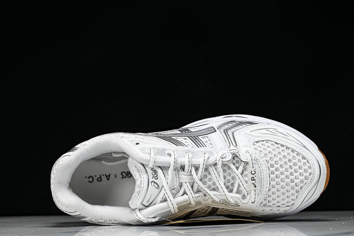1203A727-100 GEL KAYANO 14 SPORTY AND CASUAL BREATHABLE RUNNING SHOES SILVER/WHITE