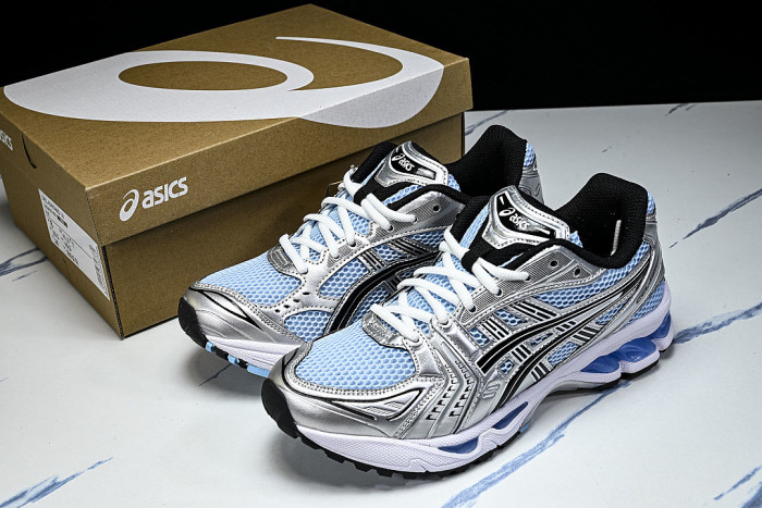 1203A537-400 GEL KAYANO 14 ARCTIC SKY/PURE SILVER