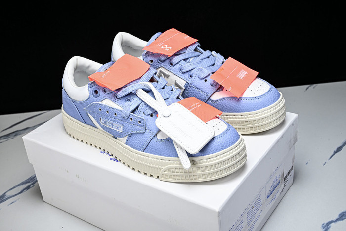 THICK-SOLED MULTI-COLOR CASUAL SPORTS SHOES BLUE/WHITE/BLUE