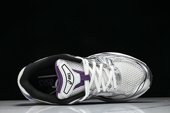 1202A056-111 GEL KAYANO 14 SPORTY AND CASUAL BREATHABLE RUNNING SHOES PURPLE/DARK PURPLE